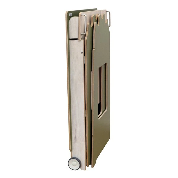 Timkid Mowi Standwickeltisch Moos / Helle Eiche Inkl. Wickelauflage 6 Timkid Mowi Standwickeltisch Moos / Helle Eiche Inkl. Wickelauflage – Bild 4