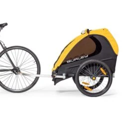 Burley Bee Fahrradanhänger Gelb 1-Sitzer -Baby Online Shop 5 2019 bee attached to bike 1