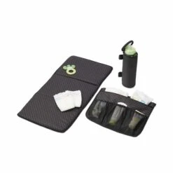 Gesslein Wickeltasche No.4 Schwarz/tabac Mit Kunstleder -Baby Online Shop 6351 607000 wickeltasche no4 inhalt 1