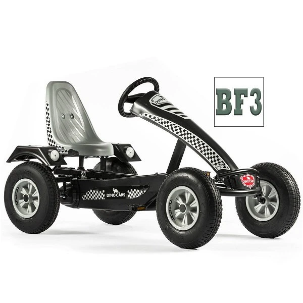 Dino Cars Super Sport BF3 GoKart Grau Mit Bremsfreilauf & 3-Gang-Schaltung 3 Dino Cars Super Sport BF3 GoKart Grau Mit Bremsfreilauf & 3-Gang-Schaltung