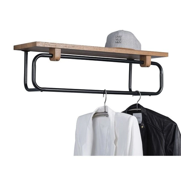 HomeTrends4You Garderobe Hongkong Dekor Eiche Braun 4 HomeTrends4You Garderobe Hongkong Dekor Eiche Braun – Bild 2