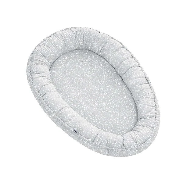 Zöllner Kuschelnest Nido Tiny Squares Grey Jersey-Baumwolle 3 Zöllner Kuschelnest Nido Tiny Squares Grey Jersey-Baumwolle