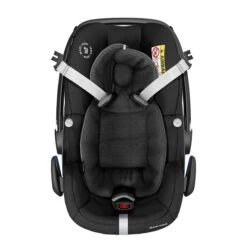 Maxi-Cosi Pebble Pro Essential Black Babyschale Gruppe 0/0+ (0-12 Kg) -Baby Online Shop 8799672110 2020 maxicosi carseat pebbleproisize essentialblack easyinharness front