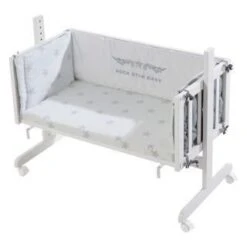 Roba Stubenbett Room & Cradle Inklusive Textiler Ausstattung Rock Star Baby 2 -Baby Online Shop 8957w rs2 beistellbett unten 72 mt vtvnxhbopdf06f9h