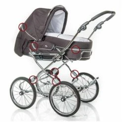 HESBA Condor Coupe Kinderwagen Frei Konfigurierbar -Baby Online Shop 9002 sicherheitsaustattung tuev 2