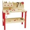 Roba Werkbank Rot/natur Inklusive Werkzeugset -Baby Online Shop 97210 werkbank f 01