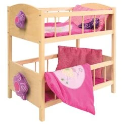 Roba Puppenetagenbett Happy Fee Inkl. Textiler Ausstattung