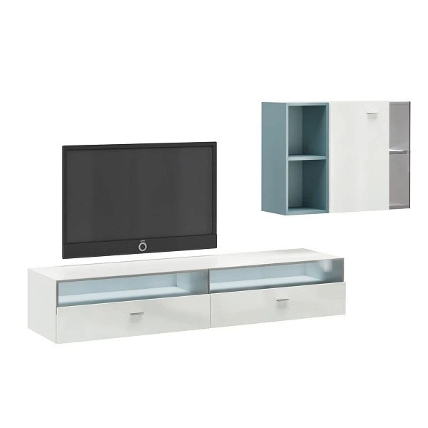 Now! No.14 By Hülsta Kombination 10 147x280x52 Lack-weiß/Lack-Hochglanz-weiß 3 Now! No.14 By Hülsta Kombination 10 147x280x52 Lack-weiß/Lack-Hochglanz-weiß