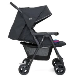 Joie Aire Twin Zwillingsbuggy Dark Pewter Inkl. Regenverdeck -Baby Online Shop airetwin rosy sea profile recline 1