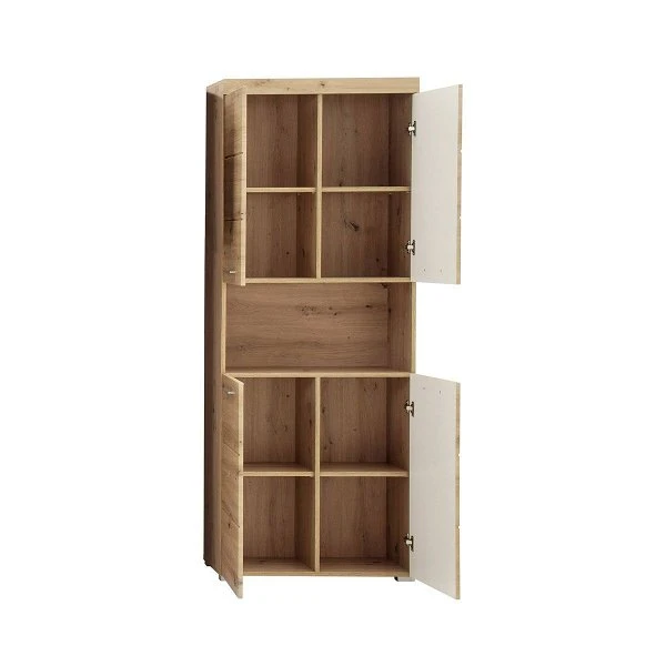 Trendteam Amanda Hochschrank 73x190x31 Cm Asteiche / Asteiche 4 Trendteam Amanda Hochschrank 73x190x31 Cm Asteiche / Asteiche – Bild 2