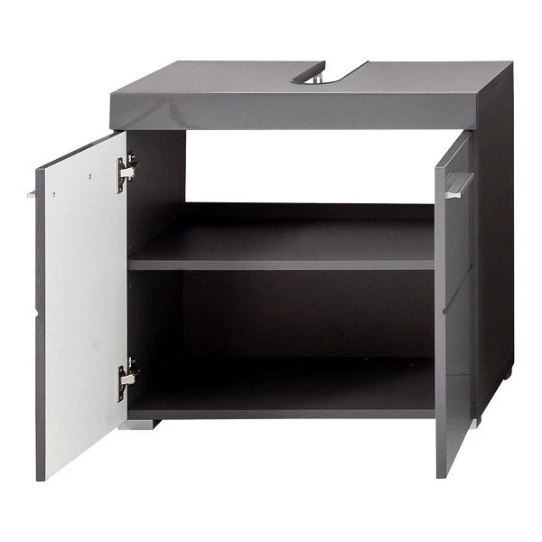 Trendteam Amanda Badmöbel 163x190x34 Cm 5-teilig Agave Grau 5 Trendteam Amanda Badmöbel 163x190x34 Cm 5-teilig Agave Grau – Bild 3