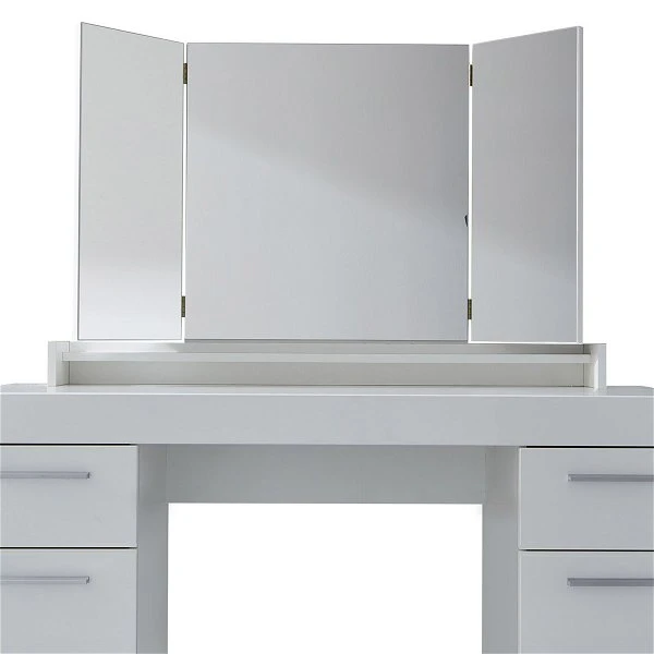 Trendteam Amanda Aufsatzspiegel Weiß Für Schminktisch 4 Trendteam Amanda Aufsatzspiegel Weiß Für Schminktisch – Bild 2