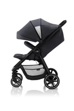 Britax Römer B-AGILE M Black Shadow Buggy -Baby Online Shop b agile m blackshadow 01 backrestdown 2019