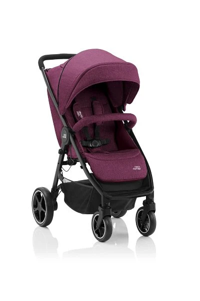 Britax Römer B-AGILE M Elephant Cherry Wine 5 Britax Römer B-AGILE M Elephant Cherry Wine – Bild 3