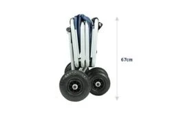 Beachtrekker LiFe Bollerwagen Blau Stabil Und Leicht Inkl. Feststellbremse -Baby Online Shop beachtrekker life info abmessungen eingeklappt 1