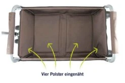 Beachtrekker LiFe Bollerwagen Blau Stabil Und Leicht Inkl. Feststellbremse -Baby Online Shop beachtrekker life info polster 1