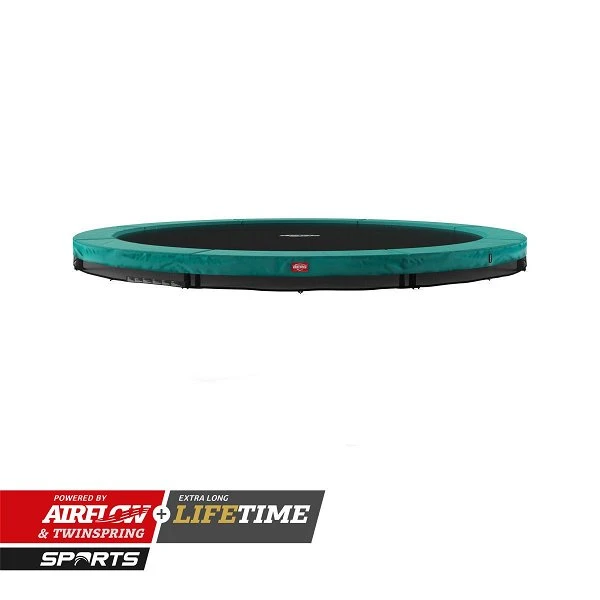 Auslaufmodell Berg Champion InGround 270 Trampolin Grün Sports Serie 3 Auslaufmodell Berg Champion InGround 270 Trampolin Grün Sports Serie
