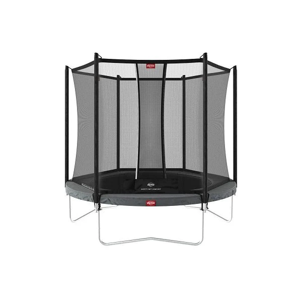 Berg Favorit Regular 200 Trampolin Grau Mit Sicherheitsnetz Comfort 3 Berg Favorit Regular 200 Trampolin Grau Mit Sicherheitsnetz Comfort