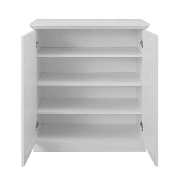 Trendteam Baxter Garderoben-Set 2-teilig Weiß Dekor | Garderobe + Kommode 5 Trendteam Baxter Garderoben-Set 2-teilig Weiß Dekor | Garderobe + Kommode – Bild 3