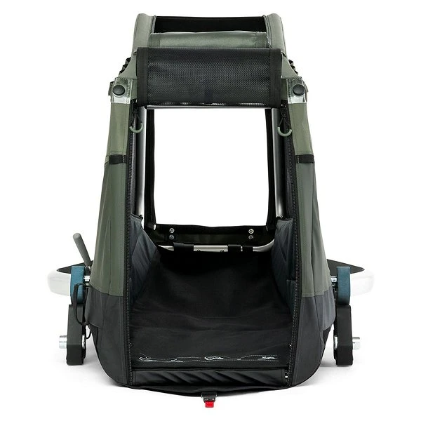 Croozer Dog Enna Moss Green Fahrradanhänger Für Mittelgroße Hunde Geeignet 4 Croozer Dog Enna Moss Green Fahrradanhänger Für Mittelgroße Hunde Geeignet – Bild 2