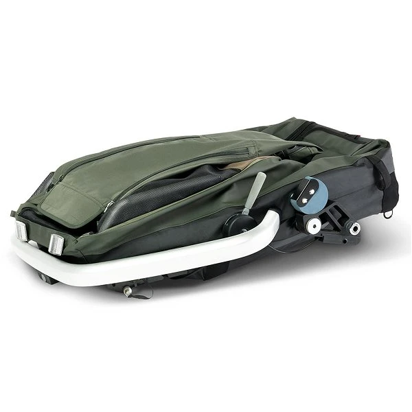 Croozer Dog Enna Moss Green Fahrradanhänger Für Mittelgroße Hunde Geeignet 6 Croozer Dog Enna Moss Green Fahrradanhänger Für Mittelgroße Hunde Geeignet – Bild 4