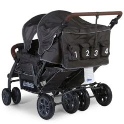 Childhome Neuer Quadruple Autobrake Vierlingswagen Anthrazit - Robust Und Komfortabel 10 Childhome Neuer Quadruple Autobrake Vierlingswagen Anthrazit - Robust Und Komfortabel -Baby Online Shop cwqdn 18729 1