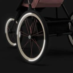 CYBEX AVI Rahmen Black Mit Pinken Details -Baby Online Shop cyb 21 avi eu y135 sipi blpi deta backwheels relection 1