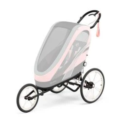 CYBEX ZENO Rahmen Black Mit Pinken Details -Baby Online Shop cyb 21 zeno eu y045 sipi greyedout blpi screen hd