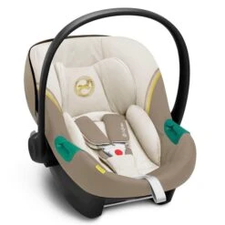 CYBEX Aton S2 I-Size Babyschale Seashell Beige Bis 13 Kg