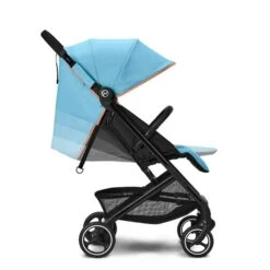 CYBEX Beezy Buggy Beach Blue - Gestell Black -Baby Online Shop cyb 22 int excl us y270 beezy blk bebl reclinesteps