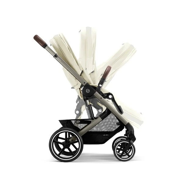 CYBEX Balios S LUX Kinderwagen + Cloud T I-Size Bundle Seashell Beige – Bild 7