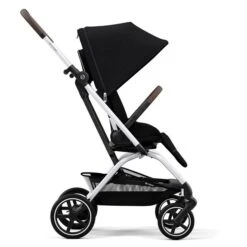 CYBEX Eezy S Twist+2 Buggy Moon Black Gestell Silver | Mit All-Terrain Rädern -Baby Online Shop cyb 22 int y270 eezystwist 2 slv moob
