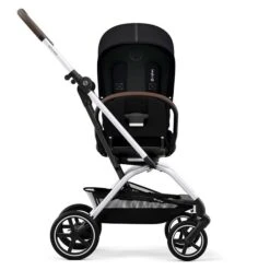 CYBEX Eezy S Twist+2 Buggy Moon Black Gestell Silver | Mit All-Terrain Rädern -Baby Online Shop cyb 22 int y270 eezystwist 2 slv moob rotation