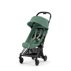 CYBEX Coya Chrome Matt Black Leaf Green -Baby Online Shop cyb 23 int y045 coya legr mabl withoutinlay