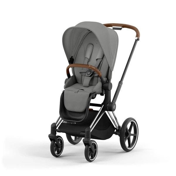 CYBEX PRIAM Kinderwagen Mirage Grey Bundle New Generation Inkl. 7 Zubehörartikel 8 CYBEX PRIAM Kinderwagen Mirage Grey Bundle New Generation Inkl. 7 Zubehörartikel – Bild 6