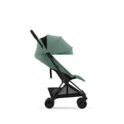 CYBEX Coya Chrome Matt Black Leaf Green -Baby Online Shop cyb 23 int y270 coya legr mabl canopy