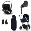 CYBEX Talos S LUX Kinderwagen Bundle Ocean Blue Gestell In Silver -Baby Online Shop cybex talos bundle 1002450901