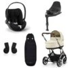CYBEX Talos S LUX Kinderwagen Bundle Seashell Beige Gestell In Taupe -Baby Online Shop cybex talos bundle 1002450903