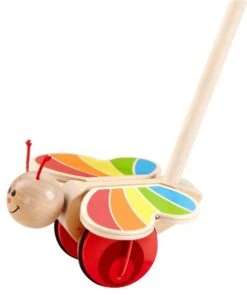 Hape Schmetterling Schiebespielzeug E0340 -Baby Online Shop e0340 butterfly pushpull 2 1