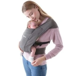 Ergobaby Embrace Oxford Blue Babytrage Für Neugeborene -Baby Online Shop embrace heathergrey bcemagry ifi 3