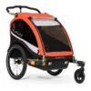 Burley Cub X Fahrradanhänger Atomic Red 2-Sitzer Mit Buggy-Funktion -Baby Online Shop fahrrad kinder anhaenger burley cub x atomic red 1 1