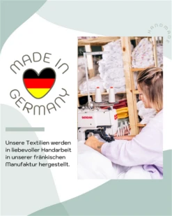 Mionido Stubenwagen Maxi Weiß Pyjamabär Blau Inkl. Garnierung, Matratze Und Matratzenbezug -Baby Online Shop generell made in germany 1