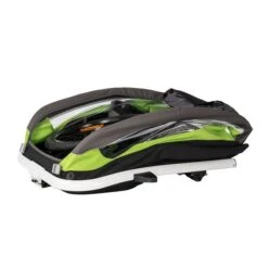 Hamax Traveller Fahrradanhänger Grün/Grau Inkl. Deichsel & Buggyrad 9 Hamax Traveller Fahrradanhänger Grün/Grau Inkl. Deichsel & Buggyrad -Baby Online Shop ham40050 folded 1