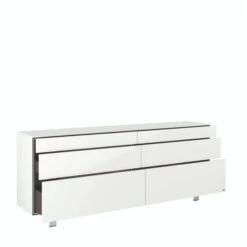 Hülsta Neo Sideboard 6 Schubkästen Lack Reinweiß -Baby Online Shop huelsta neo 134449f4