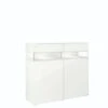 Hülsta Neo Highboard 2 Schubkästen Und 2 Türen Hochglanzlack Reinweiß -Baby Online Shop huelsta neo 134475f4