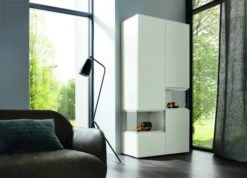 Hülsta Neo Wohnwand Vitrine 1 Schubkasten Und 3 Türen Lack Reinweiß -Baby Online Shop huelsta neo 134546f2