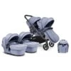 ICandy Orange Twin Combo Mist Blue Marl Phantom Zwillingskinderwagen | Inkl. Praktischem Zubehör -Baby Online Shop icandy orange mist blue twin witb