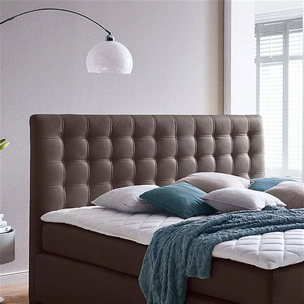Meise Isa Boxspringbett 160 X 200 Cm Weiß Kunstleder - Inklusive Lieferung 5 Meise Isa Boxspringbett 160 X 200 Cm Weiß Kunstleder - Inklusive Lieferung – Bild 3