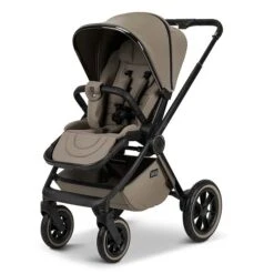 Moon Gio Plus Kombi-Kinderwagen Mud/black Chrome Zubehör Bundle -Baby Online Shop k24 gioplus 64940610 sportsitz mud 622 8 frontleft 1