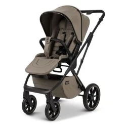 Moon Piú Kombi-Kinderwagen Mud/black Chrome Zubehör Bundle -Baby Online Shop k24 piu 64960630 sportsitz mud 622 8 frontleft 1